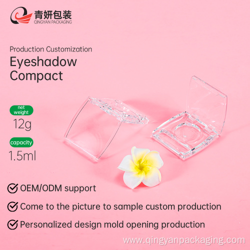 High quality Cosmetic Plastic Eyeshadow Container